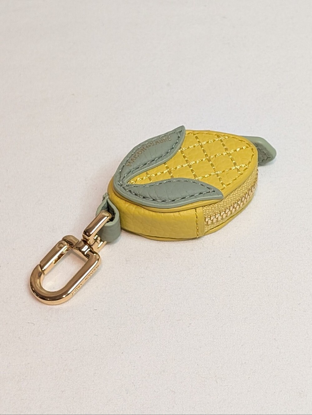 NWOT Maison Sabre Sabremoji Leather Corn Veggie Fruit Charm